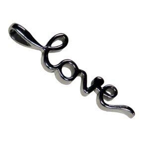 Inox Women's Stainless Steel Love Pendant